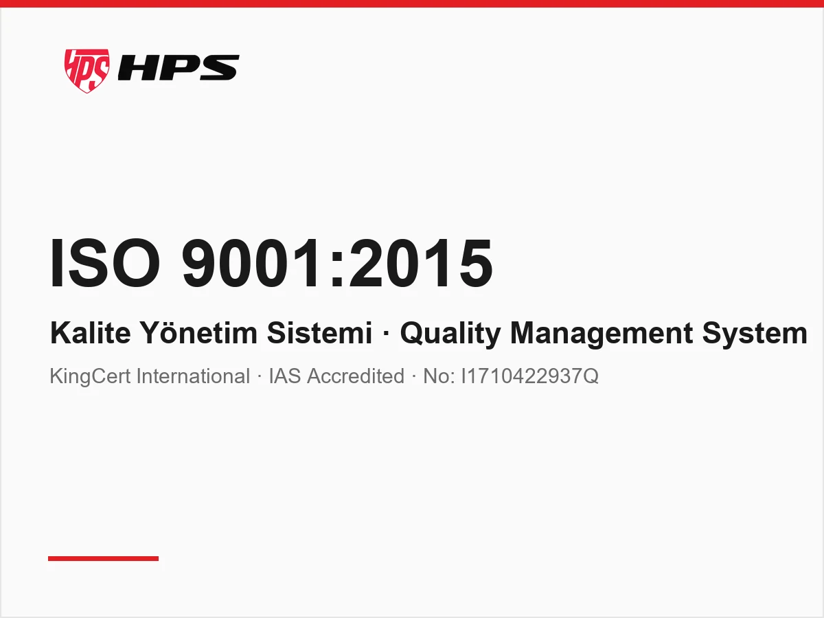 ISO 9001:2015